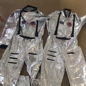 His and hers space suits (Halloween costumes)